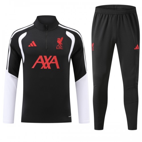 Liverpool Training Sweatshirts Quarter-zip 2026-27 Schwarze Für Herren Liverpool Training Sweatshirts Quarter-zip 2026-27 Schwarze Für Herren