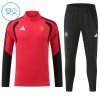 Manchester United Training Sweatshirts Quarter-zip 2026-27 Rote Für Kinder Manchester United Training Sweatshirts Quarter-zip 2026-27 Rote Für Kinder