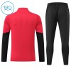 Manchester United Training Sweatshirts Quarter-zip 2026-27 Rote Für Kinder