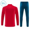 Portugal Training Sweatshirts Quarter-zip 2026-27 Rote Für Kinder