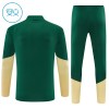 Real Madrid Training Sweatshirts Quarter-zip 2026-27 Grüne Für Kinder