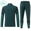 Real Madrid Training Sweatshirts Quarter-zip 2026-27 Grüne Für Kinder