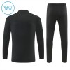 Real Madrid Training Sweatshirts Quarter-zip 2026-27 Schwarze Für Kinder