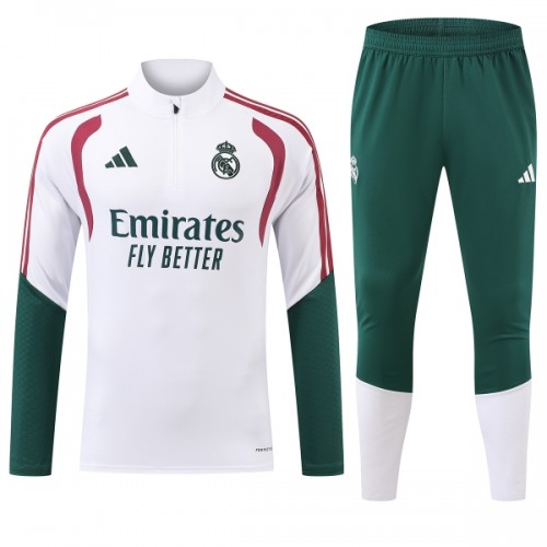 Real Madrid Training Sweatshirts Quarter-zip 2026-27 Weiße Für Herren Real Madrid Training Sweatshirts Quarter-zip 2026-27 Weiße Für Herren