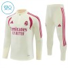 Real Madrid Training Sweatshirts Quarter-zip 2026-27 Weiße Für Kinder