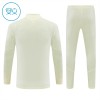 Real Madrid Training Sweatshirts Quarter-zip 2026-27 Weiße Für Kinder