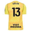 Original Fußballtrikot Atlético Madrid Oblak 13 Torwart 2026-27 Gelbe Für Herren Original Fußballtrikot Atlético Madrid Oblak 13 Torwart 2026-27 Gelbe Für Herren