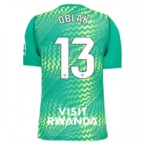 Original Fußballtrikot Atlético Madrid Oblak 13 Torwart 2026-27 Grüne Für Herren Original Fußballtrikot Atlético Madrid Oblak 13 Torwart 2026-27 Grüne Für Herren