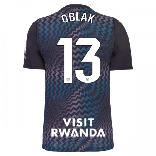 Original Fußballtrikot Atlético Madrid Oblak 13 Torwart 2026-27 Schwarze Für Herren Original Fußballtrikot Atlético Madrid Oblak 13 Torwart 2026-27 Schwarze Für Herren