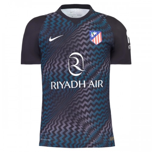 Original Fußballtrikot Atlético Madrid Torwart 2026-27 Schwarze Für Herren Original Fußballtrikot Atlético Madrid Torwart 2026-27 Schwarze Für Herren