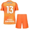 Original Trikotsatz Atlético Madrid Oblak 13 Orange Version Torwart 2026-27 Für Kinder