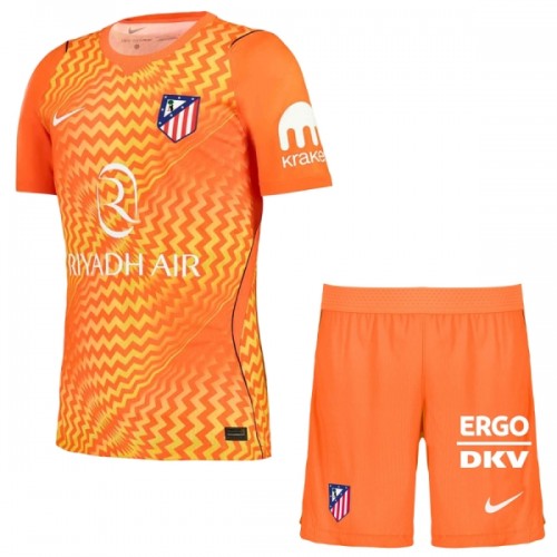 Original Trikotsatz Atlético Madrid Orange Version Torwart 2026-27 Für Kinder Original Trikotsatz Atlético Madrid Orange Version Torwart 2026-27 Für Kinder