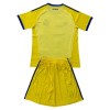 Original Trikotsatz Real Madrid Torwart 2026-27 Gelbe Für Kinder