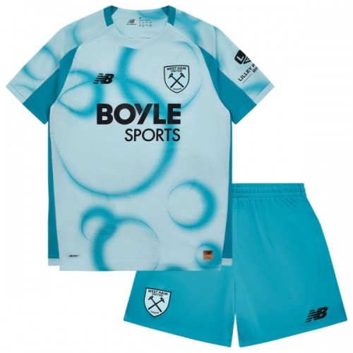 Original Trikotsatz West Ham United Ausweichtrikot 2026-27 Für Kinder Original Trikotsatz West Ham United Ausweichtrikot 2026-27 Für Kinder