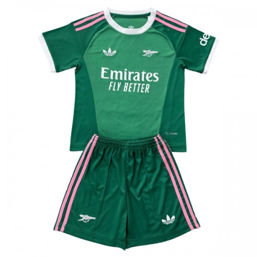 Original Trikotsatz Arsenal Torwart 2026-27 Grüne Für Kinder Original Trikotsatz Arsenal Torwart 2026-27 Grüne Für Kinder