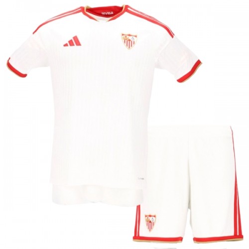 Original Trikotsatz Sevilla FC Heimtrikot 2026-27 Für Kinder Original Trikotsatz Sevilla FC Heimtrikot 2026-27 Für Kinder