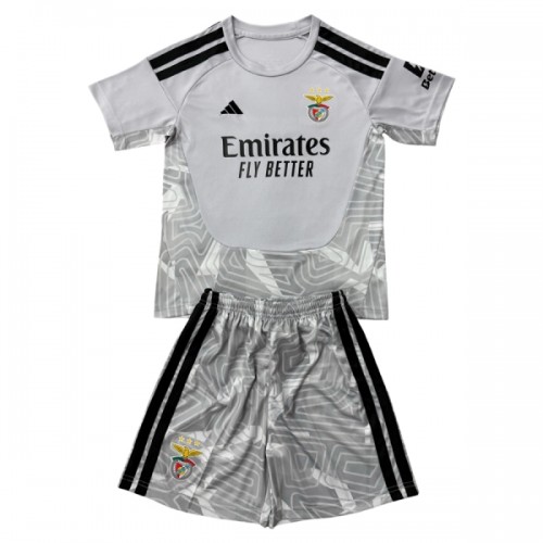 Original Trikotsatz SL Benfica Lissabon Torwart 2026-27 Graue Für Kinder Original Trikotsatz SL Benfica Lissabon Torwart 2026-27 Graue Für Kinder