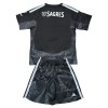 Original Trikotsatz SL Benfica Lissabon Torwart 2026-27 Schwarze Für Kinder