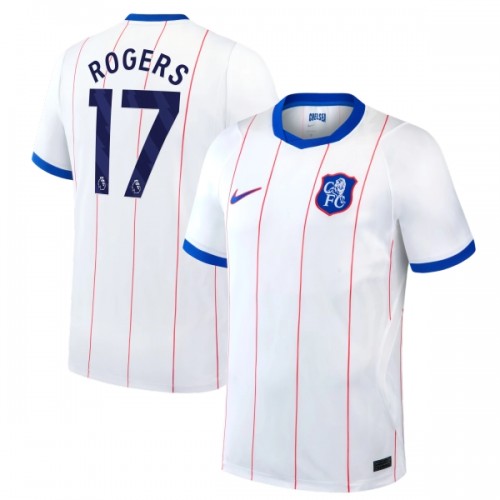 Original Fußballtrikot Chelsea Rogers 17 Ausweichtrikot 2026-27 Für Herren Original Fußballtrikot Chelsea Rogers 17 Ausweichtrikot 2026-27 Für Herren