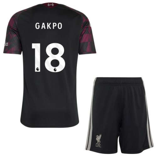 Original Trikotsatz Liverpool Gakpo 18 Ausweichtrikot 2026-27 Für Kinder Original Trikotsatz Liverpool Gakpo 18 Ausweichtrikot 2026-27 Für Kinder